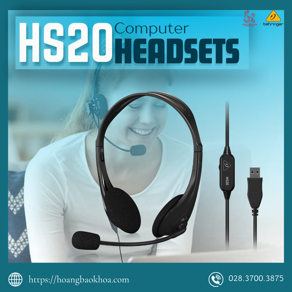 Tai Nghe Call Center Rõ Giọng, Không Rè Tiếng - Giải Pháp Chuyên Nghiệp Cùng Behringer HS10 Và HS20