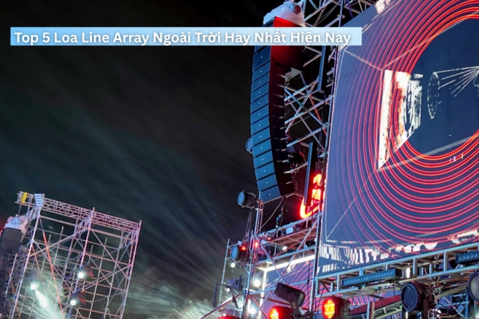 5 Loa Line Array Ngoài Trời Đáng Chú Ý Nhất