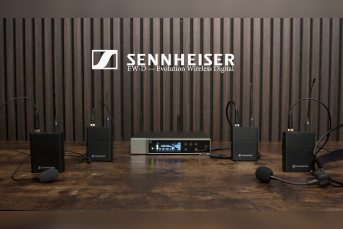 Trình bày hiệu quả, kết nối ổn định với hệ thống không dây Sennheiser