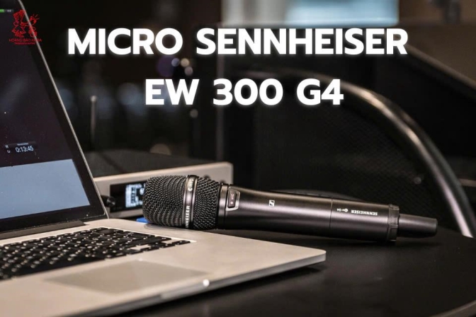 Tư vấn chọn micro không dây Sennheiser EW 300 G4 – Giải pháp linh hoạt cho sân khấu, hội nghị và thu âm chuyên nghiệp