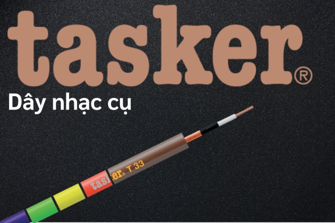 Dây Nhạc Cụ Tasker - Dây Cáp Chuẩn Phòng Thu Cho Nhạc Cụ