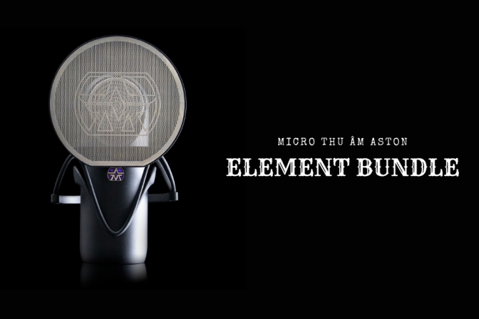Aston Element Bundle - Giải Pháp Thu Âm Sạch, Loại Bỏ Tạp Âm Hiệu Quả