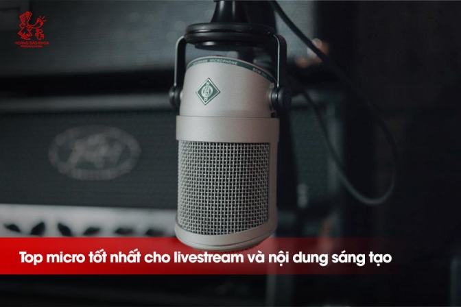Top 3 Micro Chất Lượng Cho Livestream & Sáng Tạo Nội Dung | Sennheiser, Neumann