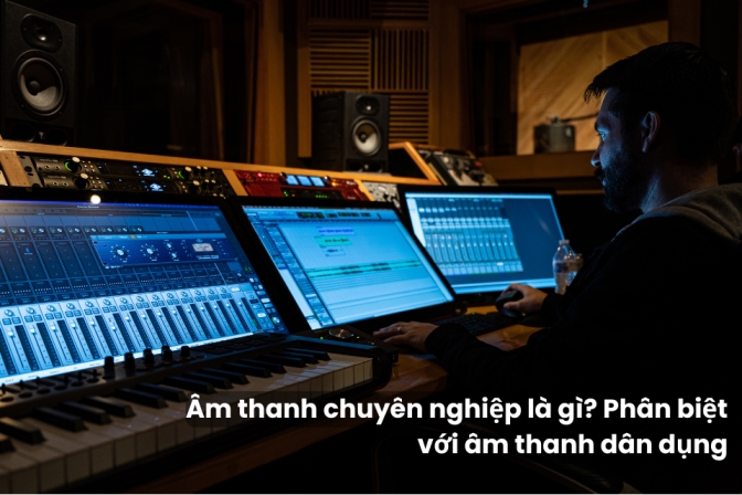 Âm Thanh Chuyên Nghiệp Là Gì? So Sánh Với Hệ Thống Âm Thanh Dân Dụng