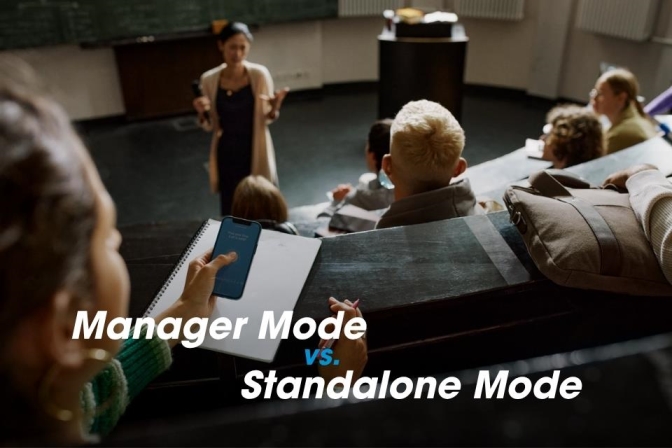 Phân biệt Sennheiser MobileConnect Manager Mode và Standalone Mode