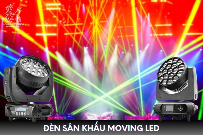 Đèn Sân Khấu Moving Led: Công Nghệ Hiện Đại Cho Sân Khấu Sáng Rực Rỡ