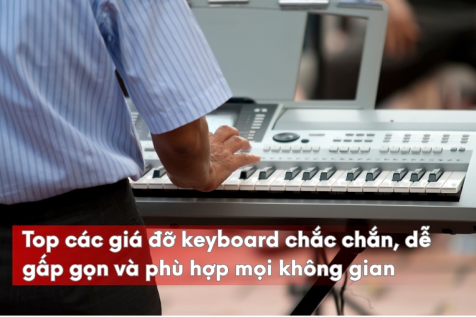 Giá đỡ Keyboard chắc chăn, gấp gọn | Giải pháp tối ưu cho mọi không gian âm nhạc 