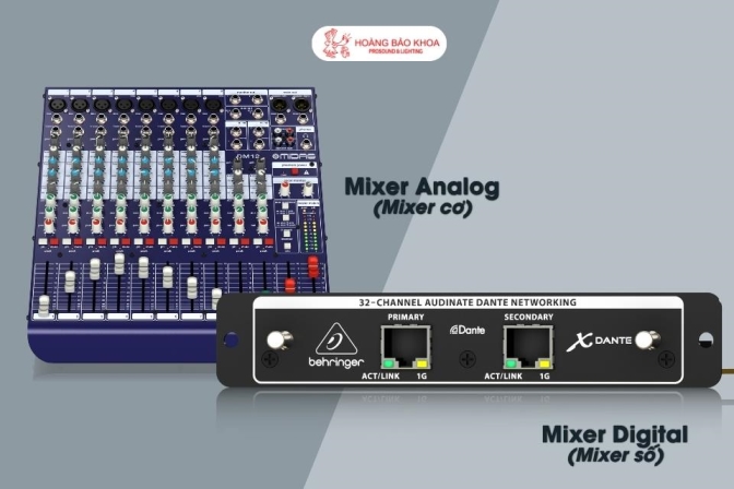 Analog hay Digital - đâu là mixer phù hợp cho nhà thờ?