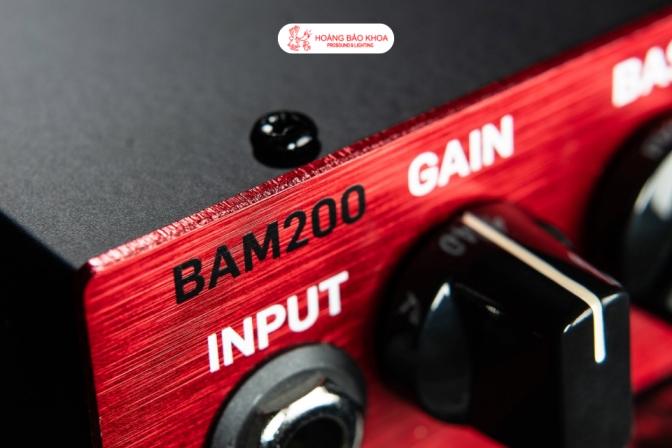 Bí Quyết Sở Hữu Amply Bass Gọn Nhẹ Cùng TC Electronic BAM200