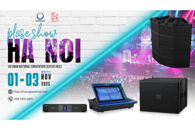 Turbosound Manchester: MC15-R Tâm Điểm Công Nghệ Âm Thanh Tại Plase Show Hà Nội 2025