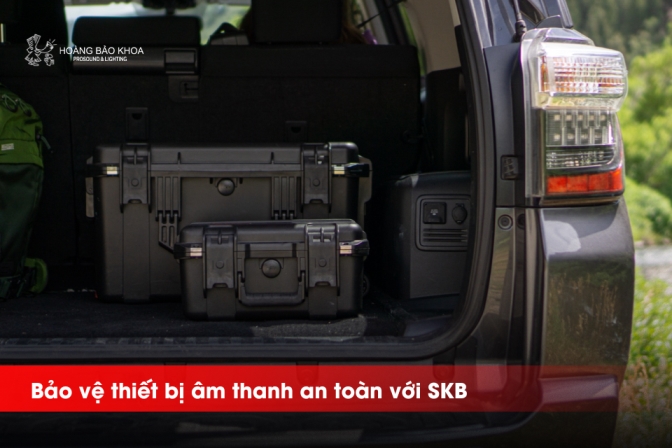 Giải Pháp Case SKB Cho Thiết Bị Âm Thanh | Bền Bỉ, An Toàn, Chuẩn Touring