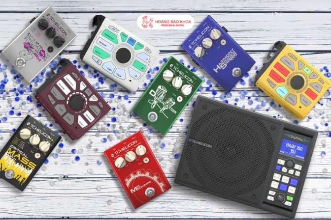 5 Pedal TC Helicon Giúp Tạo Giọng Bè Tự Động Khi Hát Live