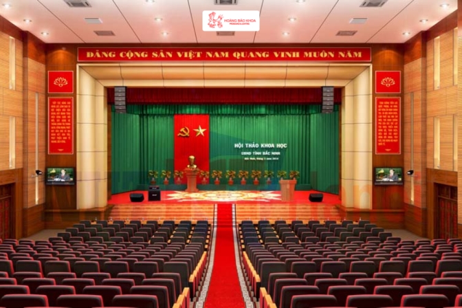 Giải Pháp Tư Vấn Lắp Đặt Âm Thanh Hội Trường Chuyên Nghiệp