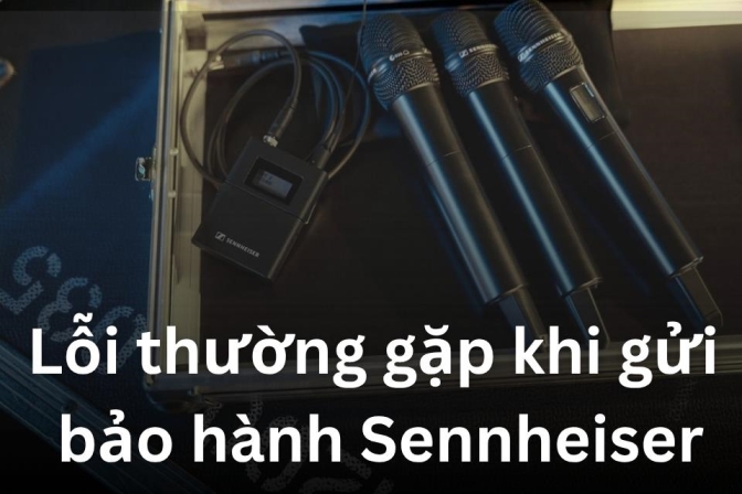 Những sai lầm cần tránh khi gửi bảo hành Sennheiser