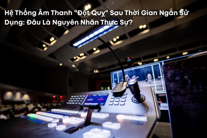 Hệ Thống Âm Thanh Nhanh Hỏng Sau 1-2 Năm Sử Dụng: Lỗi Do Đâu? 