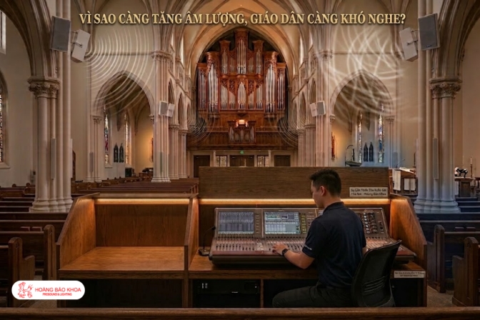 Tại Sao Âm Thanh Càng Lớn Lại Càng Khó Nghe Trong Nhà Thờ?