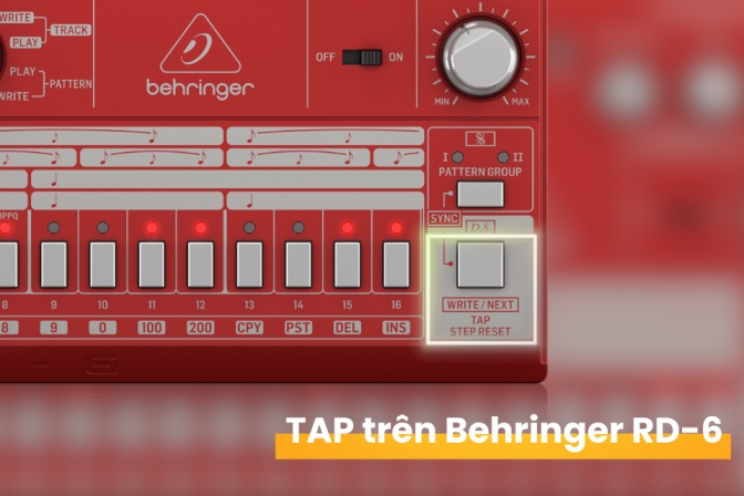 Behringer RD-6: Hướng Dẫn Chi Tiết Cách Sửa Dụng Nút TAP