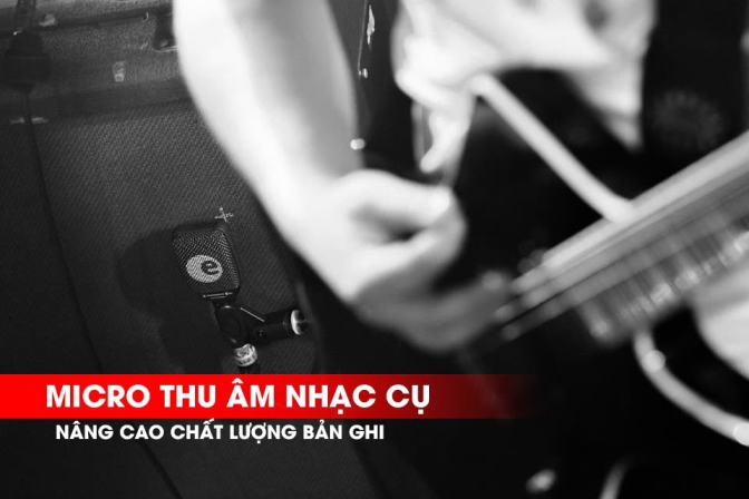 Micro Dành Cho Thu Âm Nhạc Cụ | Sennheiser, Neumann, Behringer, JTS Phân Phối Tại Hoàng Bảo Khoa