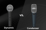 Nên dùng micro condenser hay dynamic khi livestream ca hát?