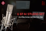 Neumann U 87 Ai Studio Set – Biểu Tượng Âm Thanh Chuẩn Mực Trong Giới Thu Âm Chuyên Nghiệp