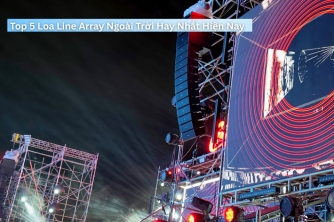 5 Loa Line Array Ngoài Trời Đáng Chú Ý Nhất