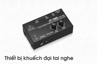 Behringer MA400 - Giải Pháp Khuếch Đại Tai Nghe Tối Ưu Cho Thu Âm Chuyên Nghiệp