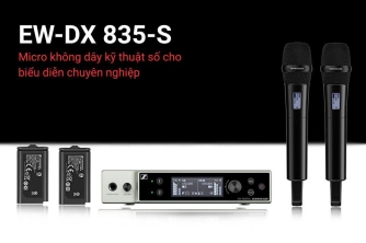 Sennheiser EW-DX 835-S - Giải pháp micro không dây lý tưởng cho sân khấu chuyên nghiệp Sennheiser EW-DX 835-S - Giải pháp micro không dây lý tưởng cho sân khấu chuyên nghiệp