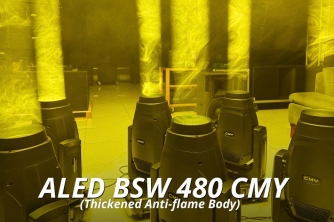 ALED BSW 480 CMY - Moving Head 480W đa hiệu ứng