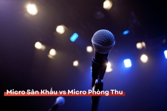 Micro Sân Khấu Và Micro Phòng Thu: Sự Khác Biệt Cốt Lõi Micro Sân Khấu Và Micro Phòng Thu: Sự Khác Biệt Cốt Lõi