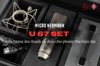 Khám phá Neumann U 67 Set – Chất âm cổ điển, hiệu suất đỉnh cao cho studio chuyên nghiệp Khám phá Neumann U 67 Set – Chất âm cổ điển, hiệu suất đỉnh cao cho studio chuyên nghiệp