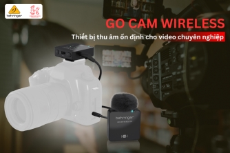 Tối ưu chất lượng âm thanh với giải pháp không dây GO CAM WIRELESS