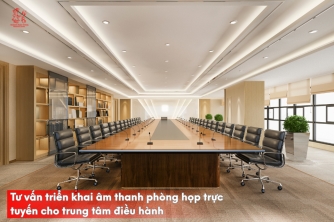 Tư vấn âm thanh phòng hợp trực tuyến ổn định, linh hoạt cho trung tâm điều hành Tư vấn âm thanh phòng hợp trực tuyến ổn định, linh hoạt cho trung tâm điều hành