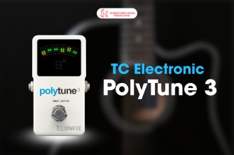 Lên Dây Guitar Nhanh Và Chuẩn Hơn Cùng TC Electronic PolyTune 3