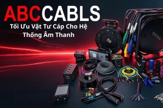 Tối Ưu Vật Tư Cáp Cho Hệ Thống Âm Thanh Với ABCCABLS