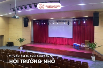 Tư vấn âm thanh ánh sáng hội trường nhỏ - setup hiệu quả & tiết kiệm Tư vấn âm thanh ánh sáng hội trường nhỏ - setup hiệu quả & tiết kiệm