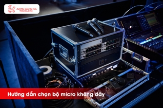 Hướng Dẫn Chọn Micro Không Dây EW-DX Theo Hệ Thống Âm Thanh Sẵn Có