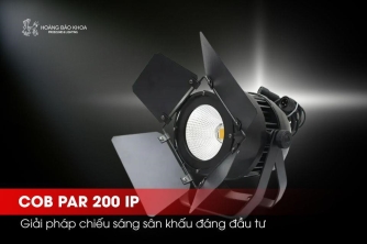 Đèn COB PAR 200 IP - Giải pháp chiếu sáng sân khấu đáng tin cậy Đèn COB PAR 200 IP - Giải pháp chiếu sáng sân khấu đáng tin cậy