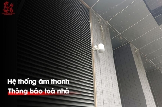 Giải pháp hệ thống âm thanh tòa nhà chuyên nghiệp, hiệu quả, dễ vận hành Giải pháp hệ thống âm thanh tòa nhà chuyên nghiệp, hiệu quả, dễ vận hành